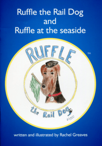 Ruffle the Rail Dog